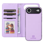BETOPNICE For iPhone Air Magnetic Case  Detachable PU Leather Phone Cover with Strap