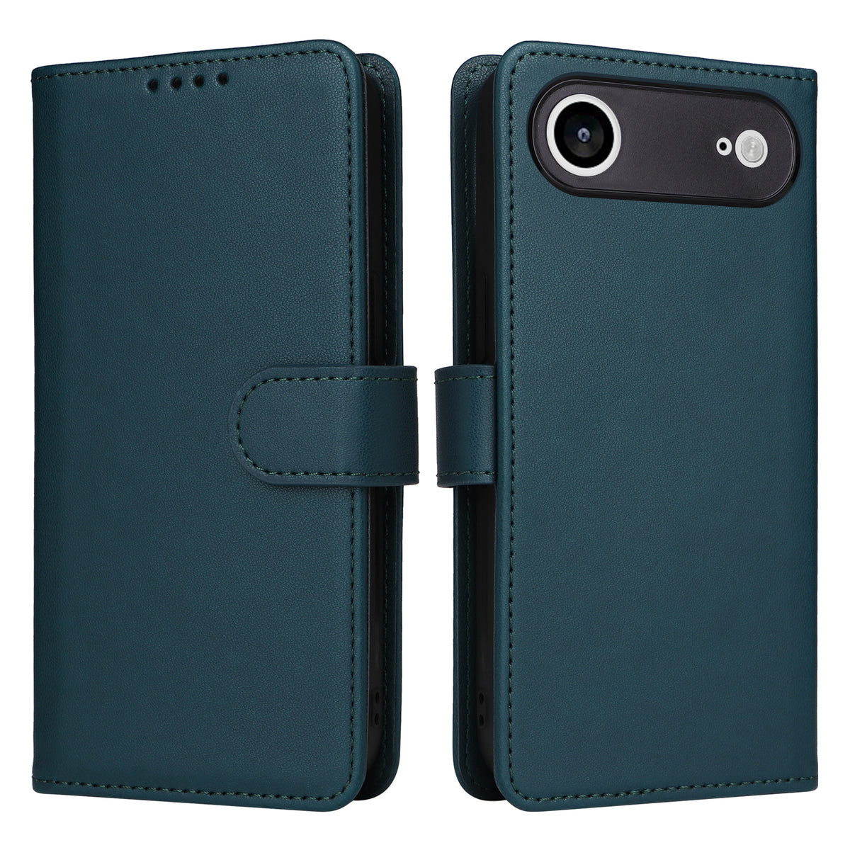 BETOPNICE For iPhone Air Magnetic Case  Detachable PU Leather Phone Cover with Strap