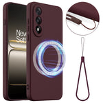 For OnePlus Nord 5 5G Magnetic Case Anti-Drop Liquid Silicone Phone Cover
