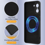 For OnePlus Nord CE5 5G Magnetic Case Anti-Drop Liquid Silicone Phone Cover