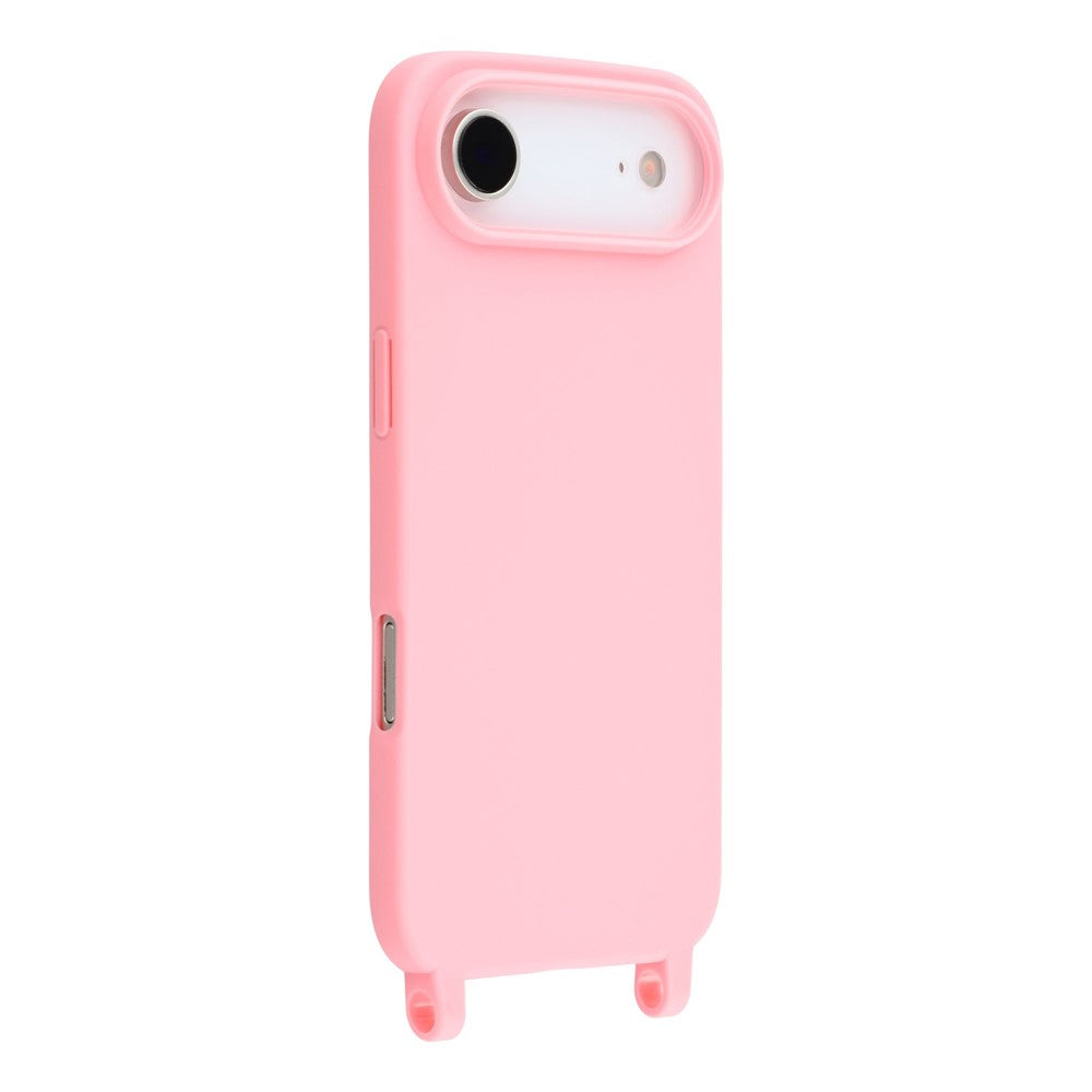 For iPhone Air Case TPU Soft Shockproof Phone Cover with Adjustable Lanyard