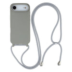 For iPhone Air Case TPU Soft Shockproof Phone Cover with Adjustable Lanyard