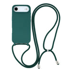 For iPhone Air Case TPU Soft Shockproof Phone Cover with Adjustable Lanyard