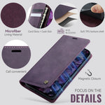 CASEME For iPhone 17 Case  033 Series RFID Blocking Wallet Stand Calf Texture Leather Phone Cover