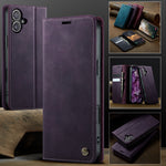 CASEME For iPhone 17 Case  033 Series RFID Blocking Wallet Stand Calf Texture Leather Phone Cover