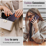 CASEME For iPhone 17 Case  033 Series RFID Blocking Wallet Stand Calf Texture Leather Phone Cover