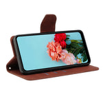 For Xiaomi Redmi A1 4G / A2 4G Shockproof Solid Color PU Leather Magnetic Phone Case Stand Flip Wallet Cover with Strap