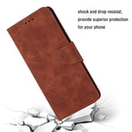 For Xiaomi Redmi A1 4G / A2 4G Shockproof Solid Color PU Leather Magnetic Phone Case Stand Flip Wallet Cover with Strap