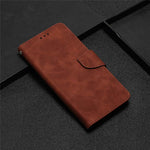 For Xiaomi Redmi A1 4G / A2 4G Shockproof Solid Color PU Leather Magnetic Phone Case Stand Flip Wallet Cover with Strap