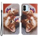 For Xiaomi Redmi A1 4G / A2 4G Cross Texture PU Leather Wallet Phone Case Pattern Printing Stand Magnetic Clasp Flip Cover with Strap
