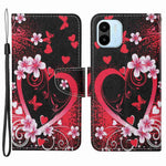 For Xiaomi Redmi A1 4G / A2 4G Cross Texture PU Leather Wallet Phone Case Pattern Printing Stand Magnetic Clasp Flip Cover with Strap