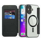For iPhone 17 Case Compatible with MagSafe RFID Blocking Leather Phone Cover