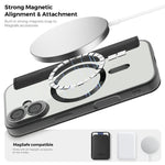 For iPhone 17 Case Compatible with MagSafe RFID Blocking Leather Phone Cover