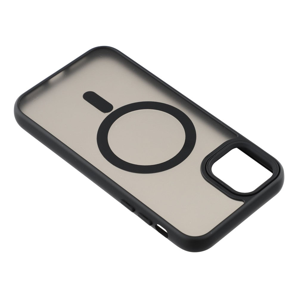 Til iPhone 11 cover, kompatibelt med MagSafe Skin-Touch PC + TPU telefoncover