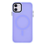 Til iPhone 11 cover, kompatibelt med MagSafe Skin-Touch PC + TPU telefoncover