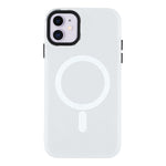 Til iPhone 11 cover, kompatibelt med MagSafe Skin-Touch PC + TPU telefoncover