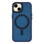 For iPhone 15 Case Compatible with MagSafe Skin-Touch PC + TPU Phone Cover