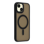 For iPhone 15 Case Compatible with MagSafe Skin-Touch PC + TPU Phone Cover