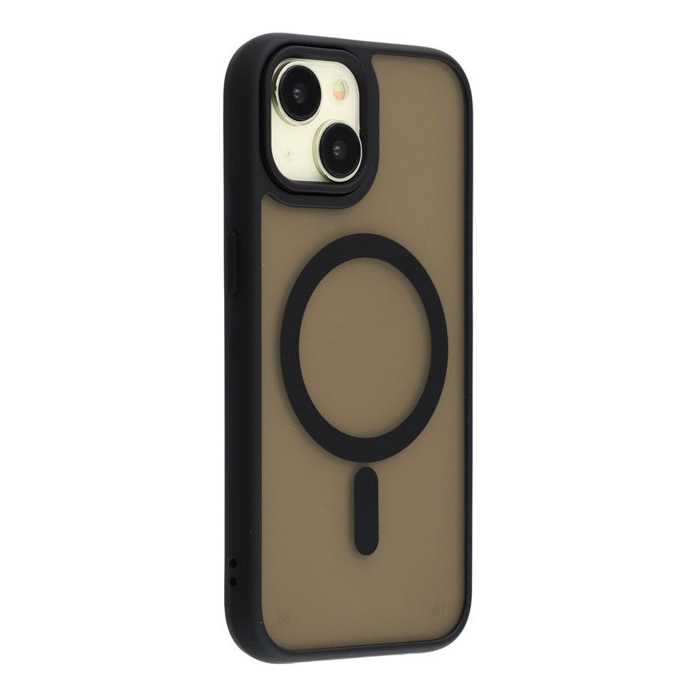 For iPhone 15 Case Compatible with MagSafe Skin-Touch PC + TPU Phone Cover