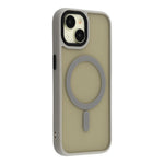 For iPhone 15 Case Compatible with MagSafe Skin-Touch PC + TPU Phone Cover