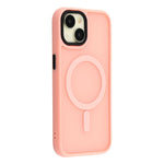 For iPhone 15 Case Compatible with MagSafe Skin-Touch PC + TPU Phone Cover