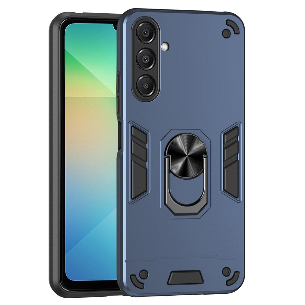 Til Samsung Galaxy A18 5G / A18 4G / A17 5G / A17 4G Cover PC + TPU Drop Defend Telefoncover med Ring Kickstand