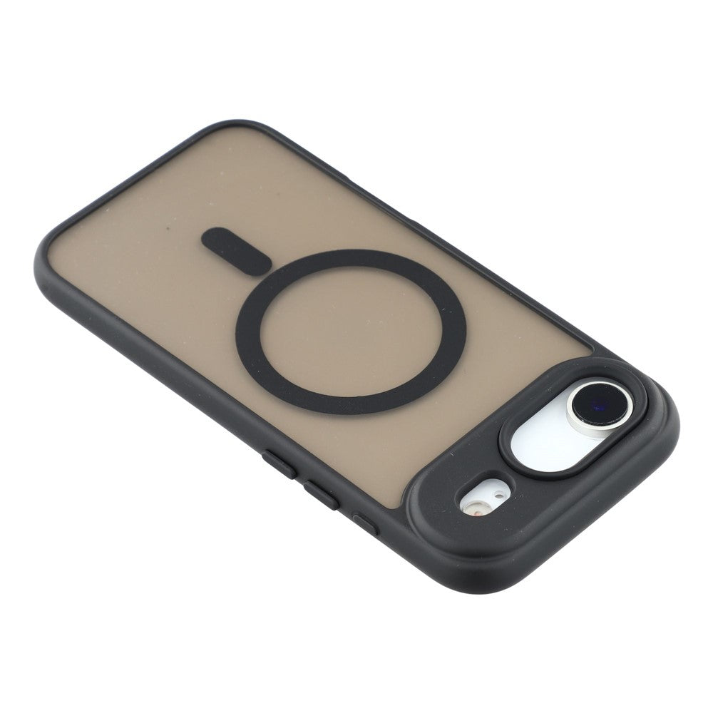 För iPhone Air Skal Kompatibelt med MagSafe Skinn-Känsla PC + TPU Mobilskal - Blå