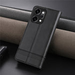 AZNS For Oppo Reno14 Pro 5G (Global) Case Cowhide Texture PU Leather Wallet Phone Cover