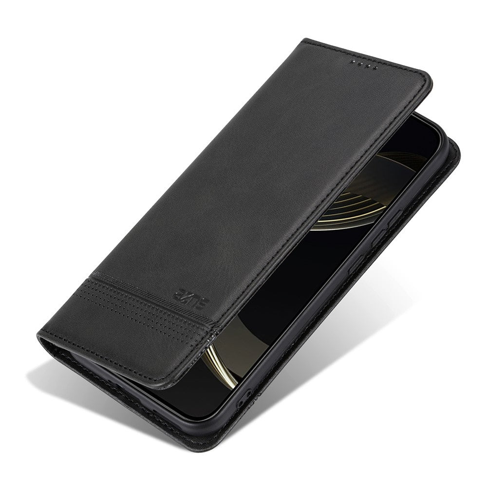 AZNS For Oppo Reno14 Pro 5G (Global) Case Cowhide Texture PU Leather Wallet Phone Cover