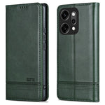 AZNS For Oppo Reno14 Pro 5G (Global) Case Cowhide Texture PU Leather Wallet Phone Cover