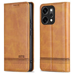 AZNS For Oppo Reno14 Pro 5G (Global) Case Cowhide Texture PU Leather Wallet Phone Cover