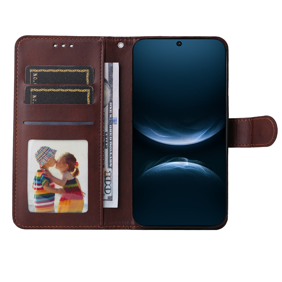 ENKAY HAT PRINCE For Huawei nova 14 5G PU Leather Wallet Case   Phone Stand Cover with Tempered Glass