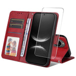 ENKAY HAT PRINCE For Huawei nova 14 5G PU Leather Wallet Case   Phone Stand Cover with Tempered Glass