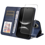 ENKAY HAT PRINCE For Huawei nova 14 5G PU Leather Wallet Case   Phone Stand Cover with Tempered Glass