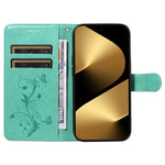 For Huawei Pura 80 Ultra PU Leather Cases Flower Pattern Wallet Stand Phone Cover with Strap