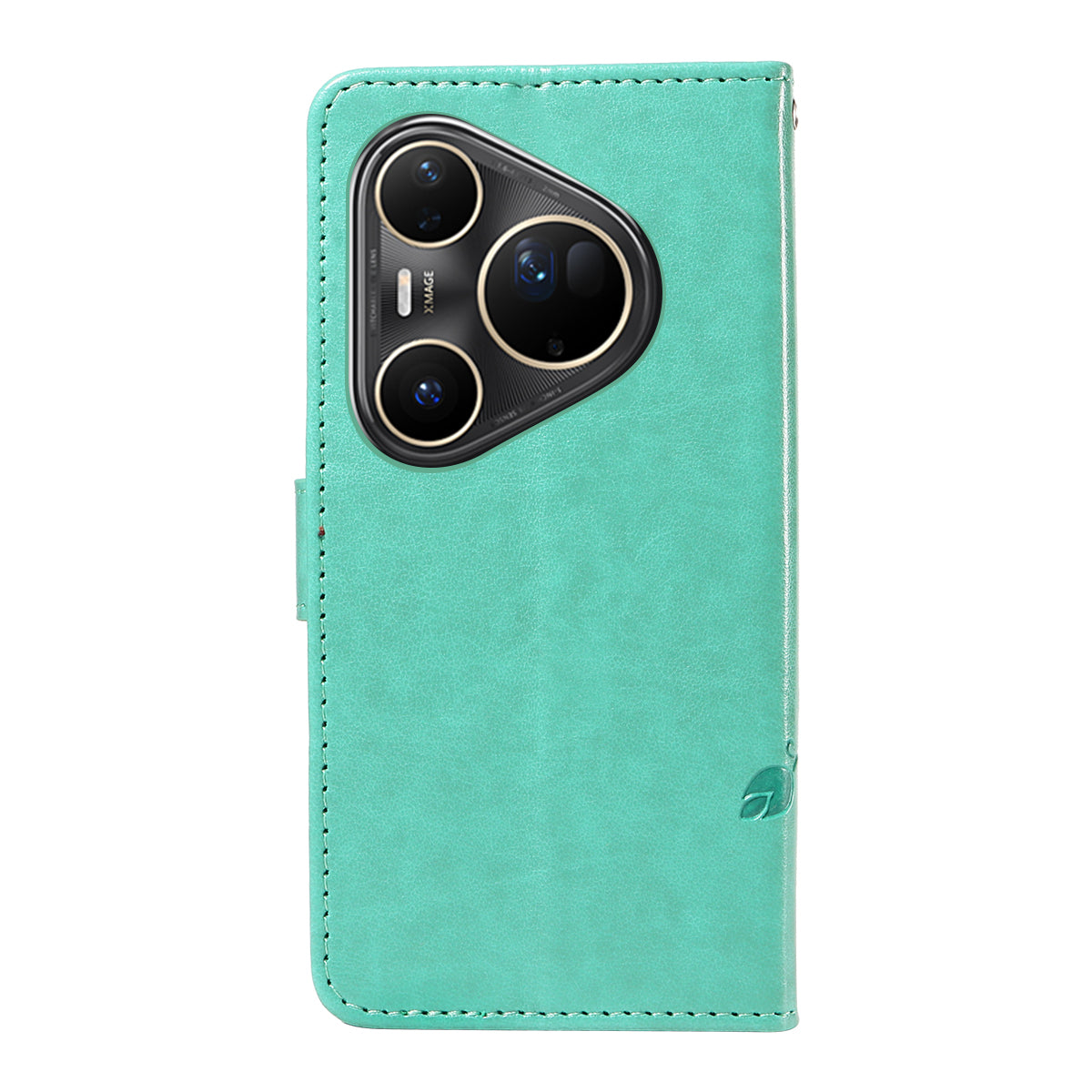 For Huawei Pura 80 Ultra PU Leather Cases Flower Pattern Wallet Stand Phone Cover with Strap