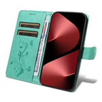 For Huawei Pura 80 Pro+ / Huawei Pura 80 Pro PU Leather Cases Flower Pattern Wallet Stand Phone Cover with Strap