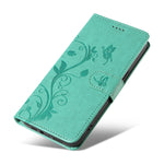For Huawei Pura 80 PU Leather Cases Flower Pattern Wallet Stand Phone Cover with Strap