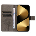 For Huawei Pura 80 Ultra Phone Case with Stand Cat Tree Pattern Leather Wallet Mobile Cover