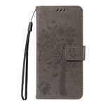 For Huawei Pura 80 Ultra Phone Case with Stand Cat Tree Pattern Leather Wallet Mobile Cover