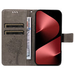 For Huawei Pura 80 Pro+ / Huawei Pura 80 Pro Phone Case with Stand Cat Tree Pattern Leather Wallet Mobile Cover