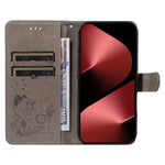 For Huawei Pura 80 Pro+ / Huawei Pura 80 Pro Leather Wallet Case Cat Bee Pattern Phone Cover Stand