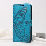 For Huawei Pura 80 Case Butterfly Pattern PU Leather Folio Flip Phone Cover