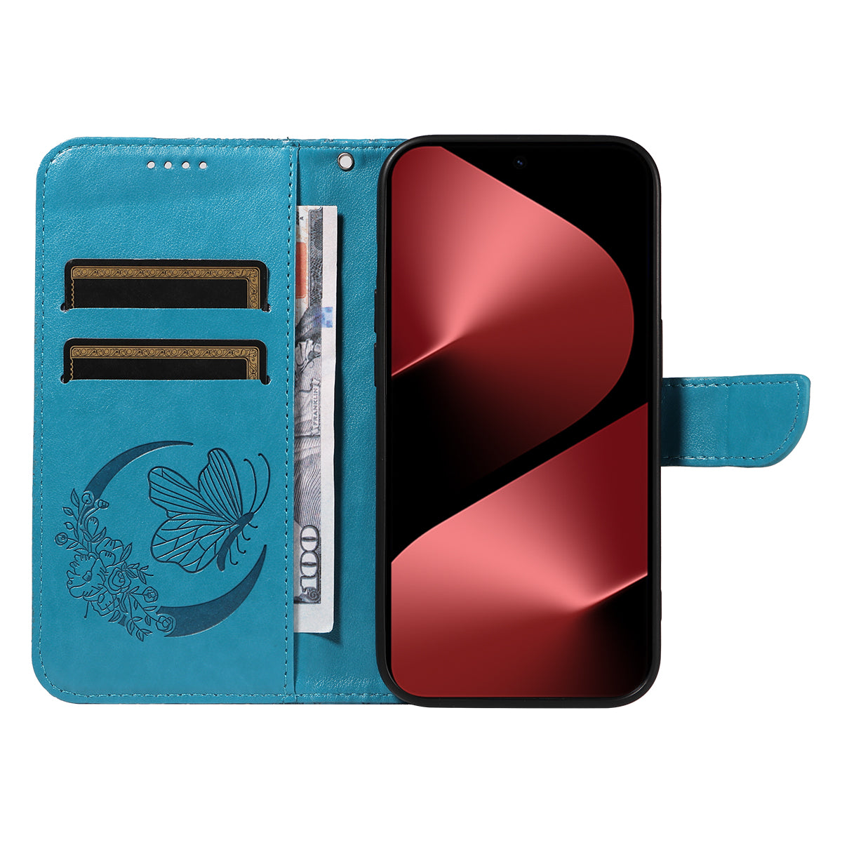 For Huawei Pura 80 Pro+ / Huawei Pura 80 Pro Case Butterfly Pattern PU Leather Folio Flip Phone Cover