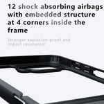 For Samsung Galaxy Z Flip7 5G Case Magnetic Case Clear TPU + PC Shockproof Phone Cover