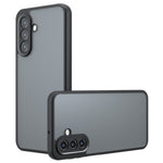 Til Samsung Galaxy A17 5G / A17 4G cover Skin-Touch TPU + PC mat telefonbagcover, transparent sort