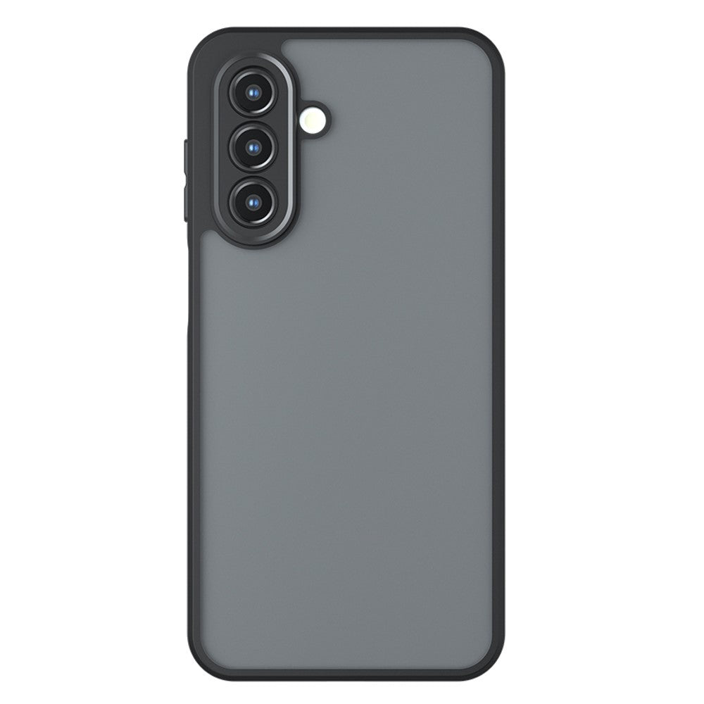 Til Samsung Galaxy A17 5G / A17 4G cover Skin-Touch TPU + PC mat telefonbagcover, transparent sort