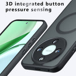 For Honor Magic8 Lite 5G / X9d 5G / X70 5G Magnetic Case TPU + PC Matte Skin Touch Phone Cover