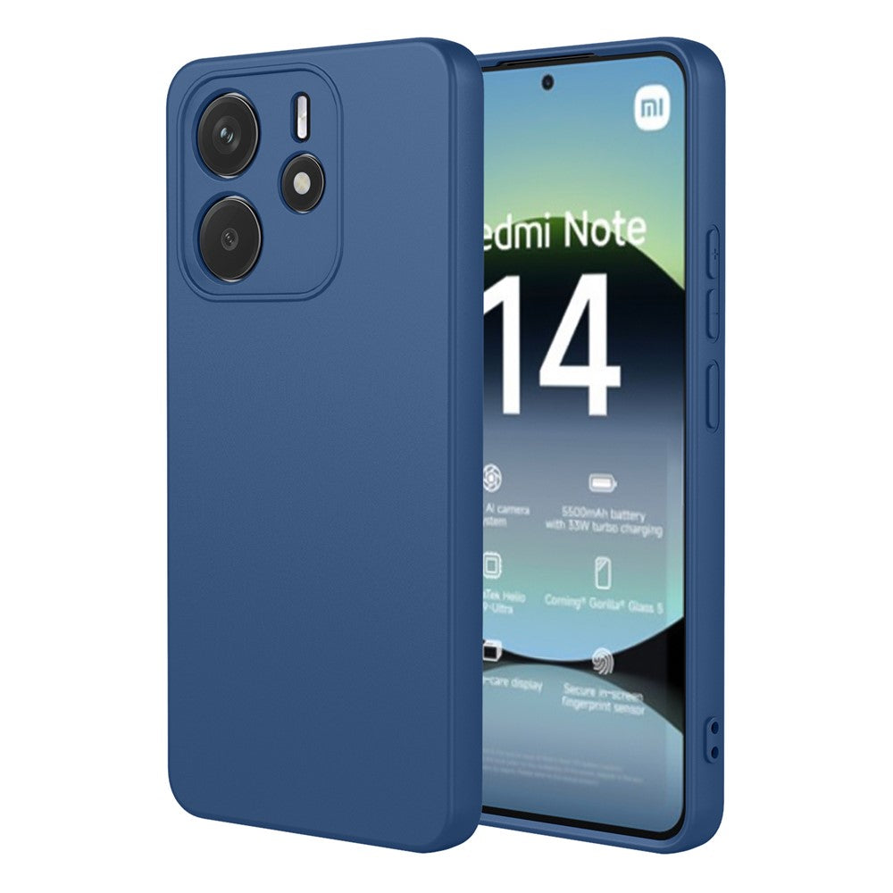 For Xiaomi Redmi Note 14 4G (164.84mm) Case Soft TPU Shockproof Protective Phone Cover
