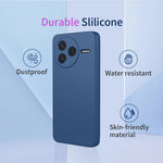 For Xiaomi Redmi K80 5G  /  Poco F7 Pro 5G Case Soft TPU Shockproof Protective Phone Cover